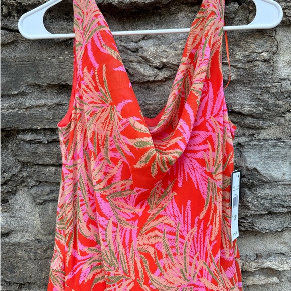 Signature by Robbie Bee Pink and Orange Sundress - Picture 2 of 7